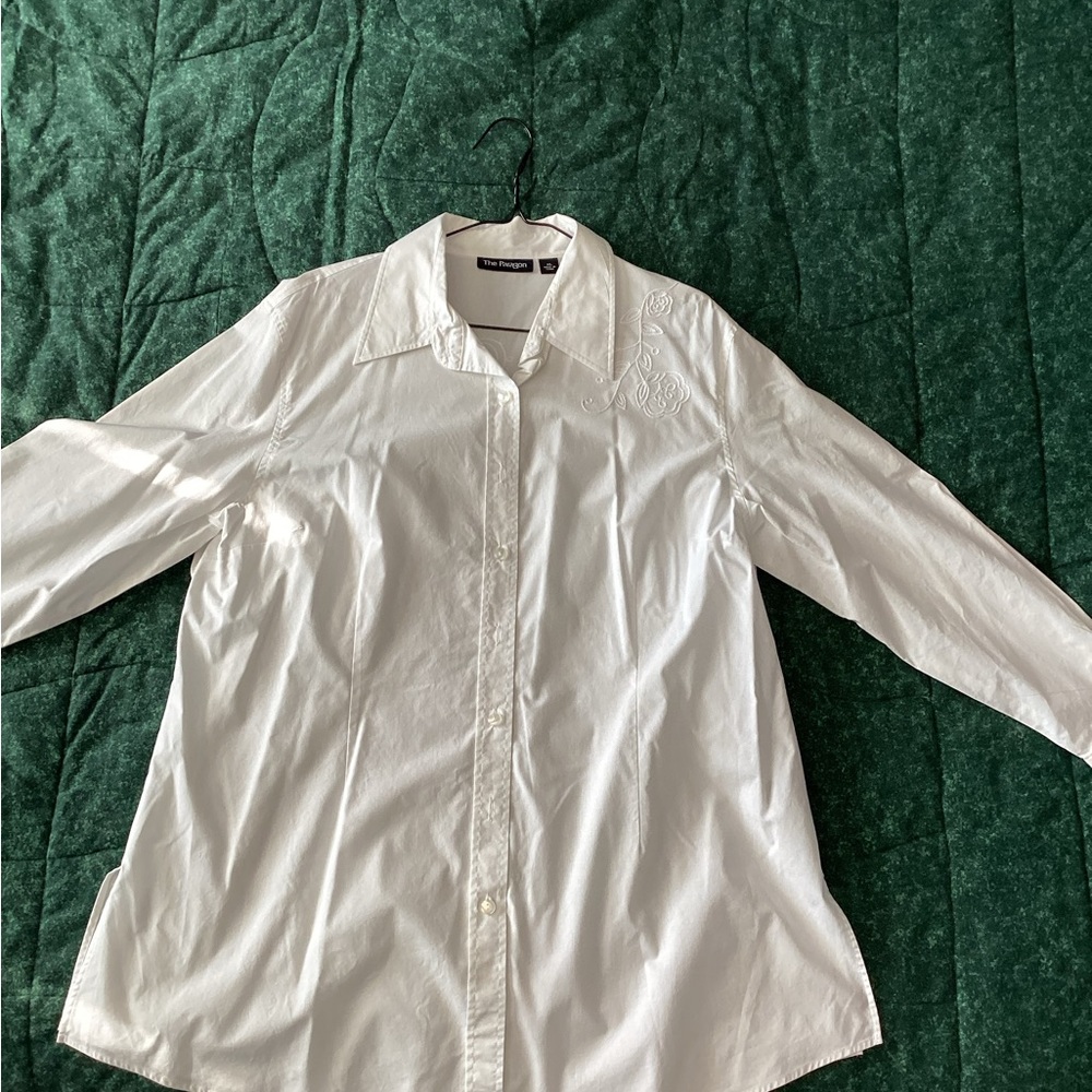 Women white blouse XL - PARAGON